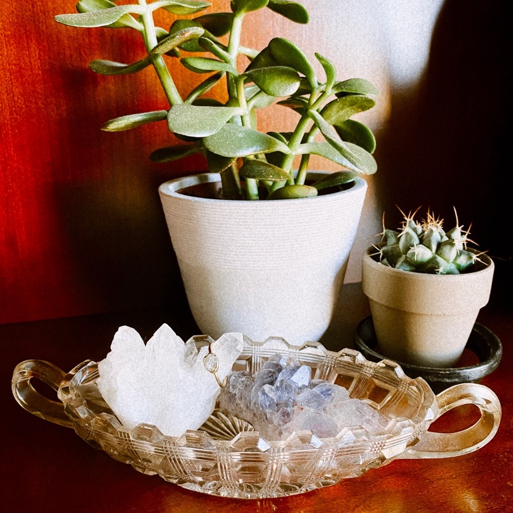 💍Beautiful Glass Ring Dish💍